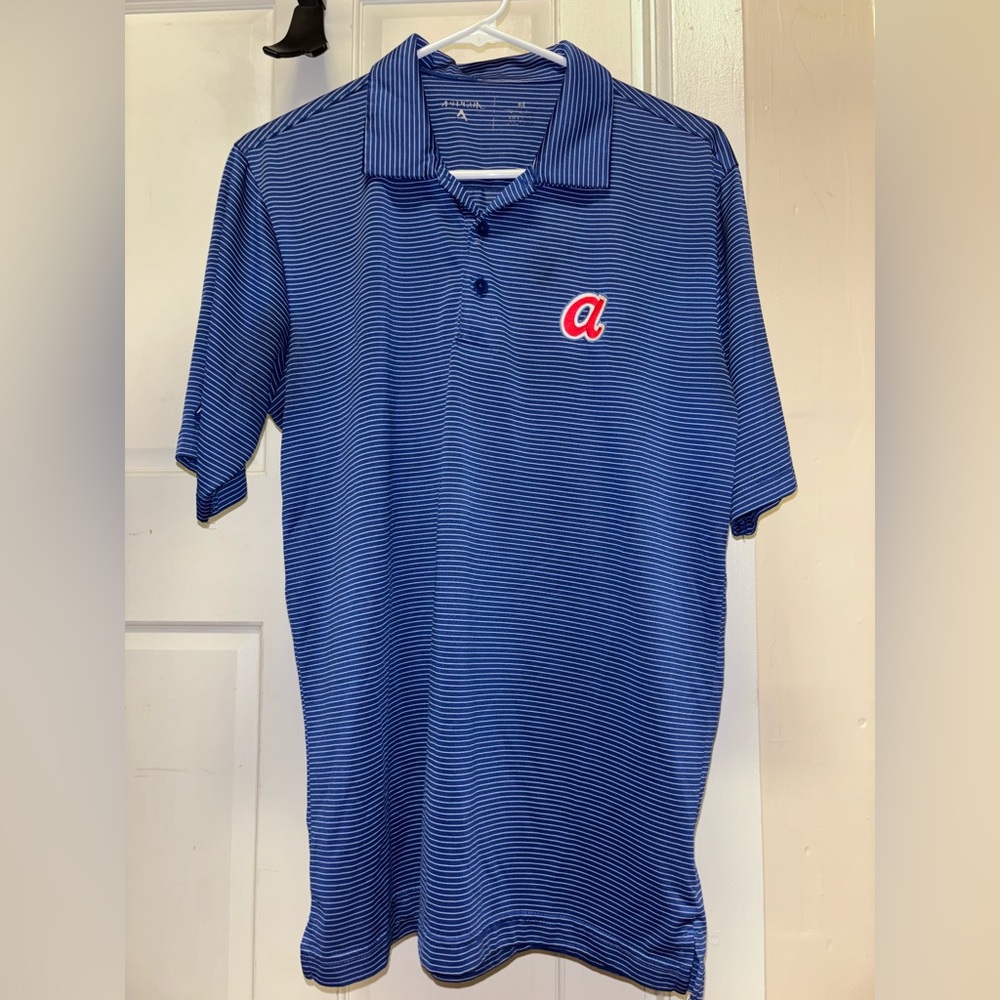 Antigua Dri-Fit Atlanta Braves Polo